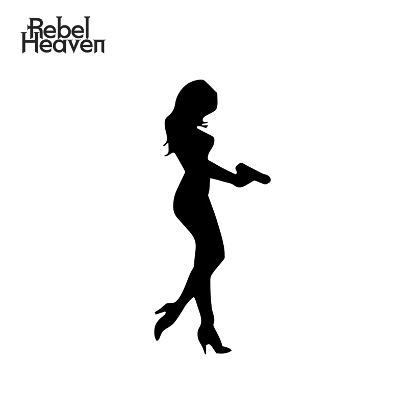 Rebel Heaven Angel Devil Наклейка Сексуальная для девочек без толстых цыплят смешная шутка