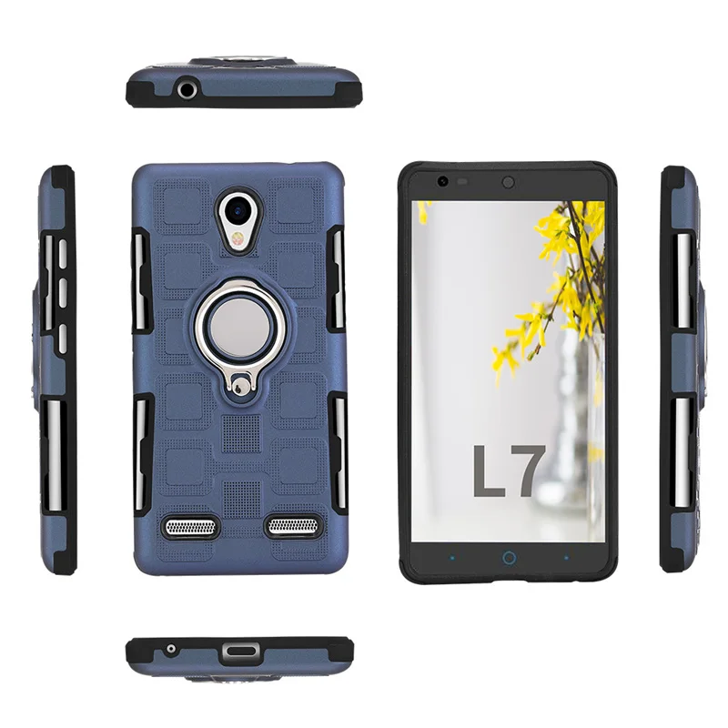 Новейший противоударный чехол для zte Blade L7 чехол Чехол Funda робот гибридный жесткий чехол для zte L7 чехлы