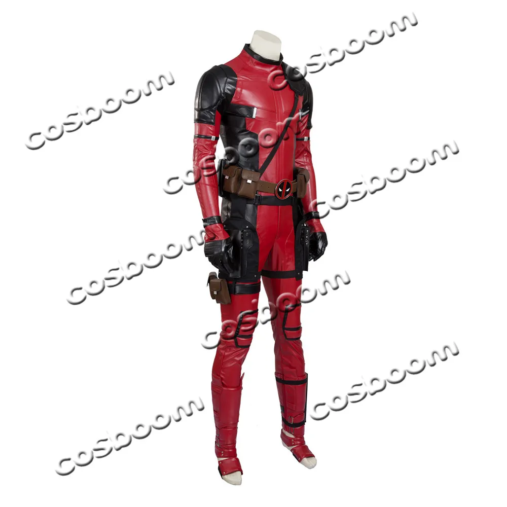 COSBOOM X Men костюм Дэдпул мужской карнавальный на Хэллоуин супергерой Уэйд Уилсон