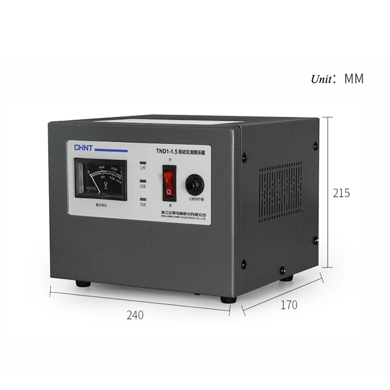 Бытовой автоматический регулятор напряжения переменного тока 1500 Вт ТВ компьютер
