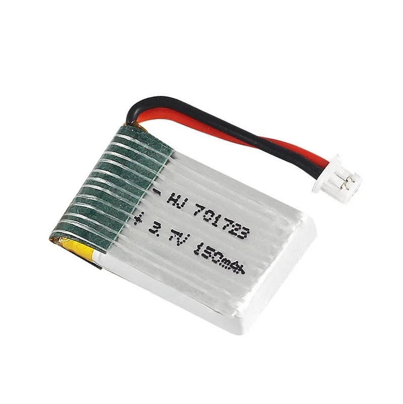 150mah 3,7 v батарея для H20 RC Квадрокоптер запасные части 150mah 3,7 v LIPO батарея для U839 S8 M67 YD927 1,25 мм разъем 701723