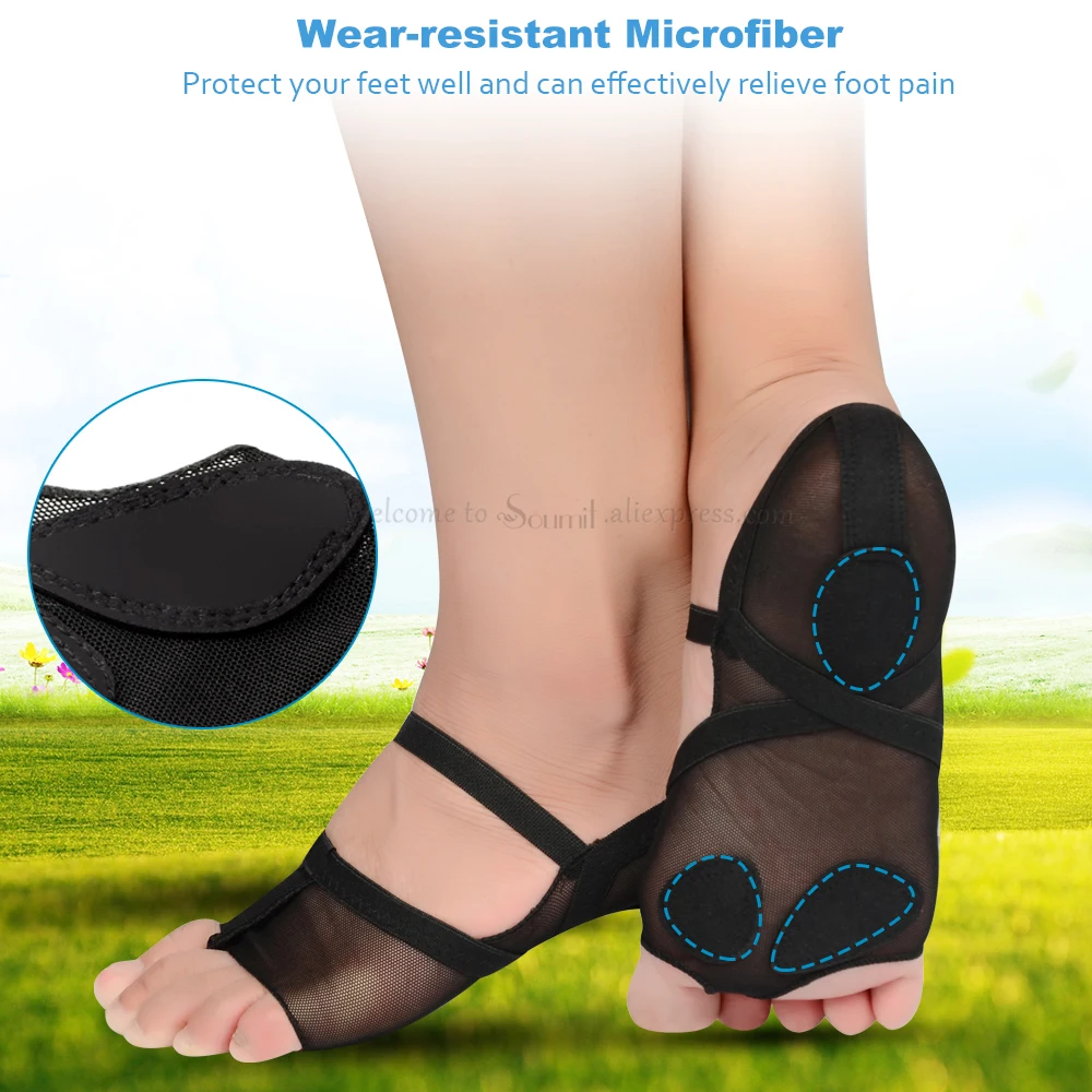 Женские танцевальные стельки Soumit для ног танца балета защиты лапы стельки|shoe pads