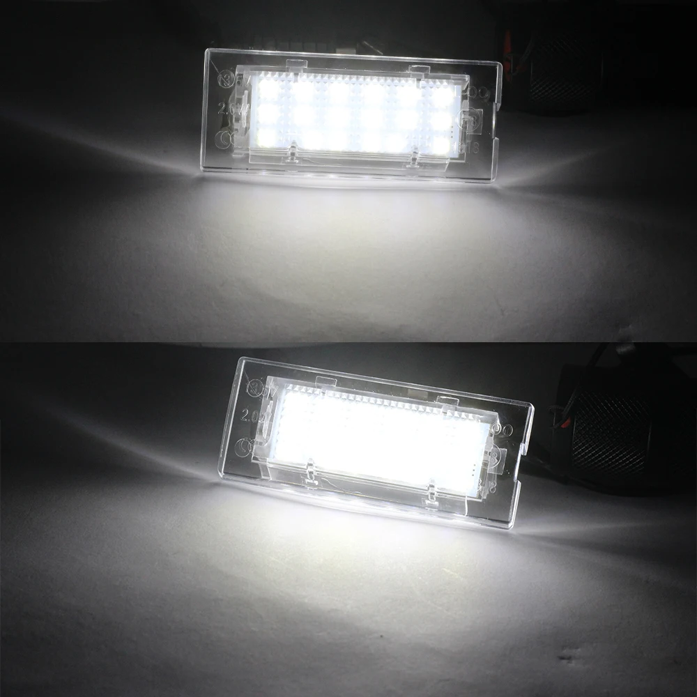 Cawanerl для BMW X5 E53 X3 E83 BJ 2 штуки автомобильный Стайлинг 18 SMD СВЕТОДИОДНЫЙ Canbus номерной