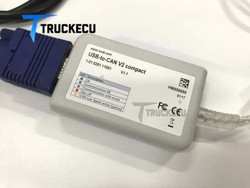Для MTU USB к CAN V2 для диагностический ключ 2 71 MDEC ECU4|Кабели адаптеры и разъемы| |
