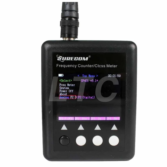 Счетчик частоты SURECOM SF401 Plus 27 МГц 3000 CTCCSS/DCS декодер для цифровой двухсторонней