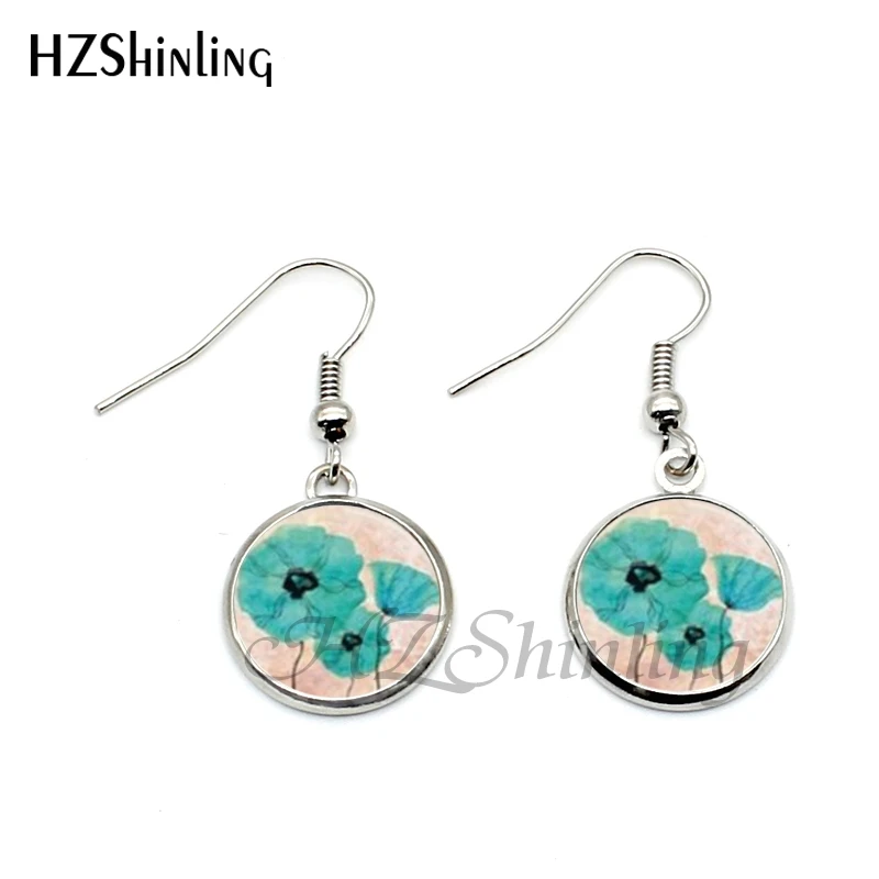 Женские серьги подвески в виде красных цветов|red earings jewelry|art vintage jewelryearrings dangle |