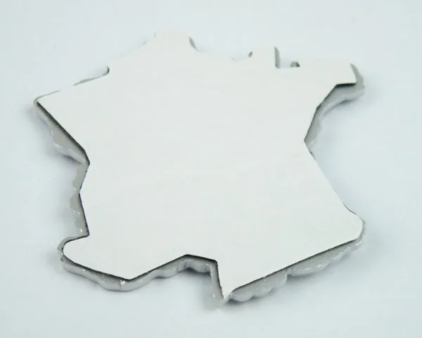 3D Алюминий Авто ФРАНЦИЯ ФРАНЦУЗСКАЯ map флаг эмблемы Стикеры | Автомобили и