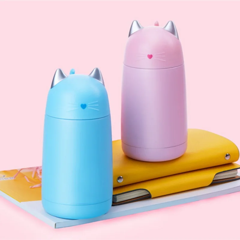 Нержавеющая сталь вакуумная колба чашка кухонный термос бутылка для воды милый