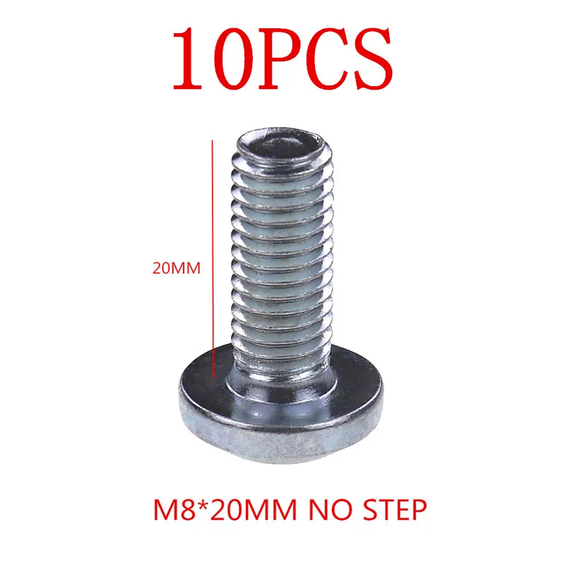 M8X20MM A LOT Мотоцикл тормозной диск/Винты для ротора болты M8* 1,25 мм* 25 мм/35 мм углеродистая сталь 8,8 Рычаг Универсальный для Honda Yamaha Kawasaki Suzuki - Цвет: M8X20MM A LOT