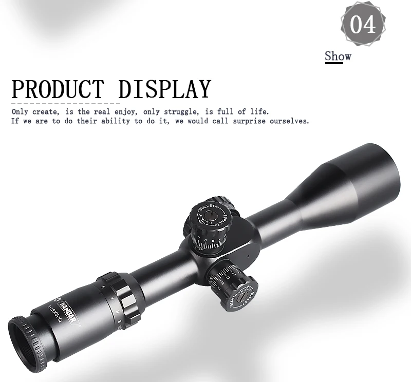 KANDAR 6-18X50 FFP тактический прицел airsoftsports тактический прицел снайперской винтовки оптический прицел охотничьи прицелы винтовка air red dot