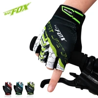 batfox newest bicycle glove cycling gloves women men bike gloves half finger sizem l xl cycling outdoor washable bicycle gloves