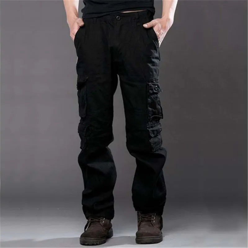 DUQI камуфляж брюки карго для мужчин боевая группа захвата армейские военные