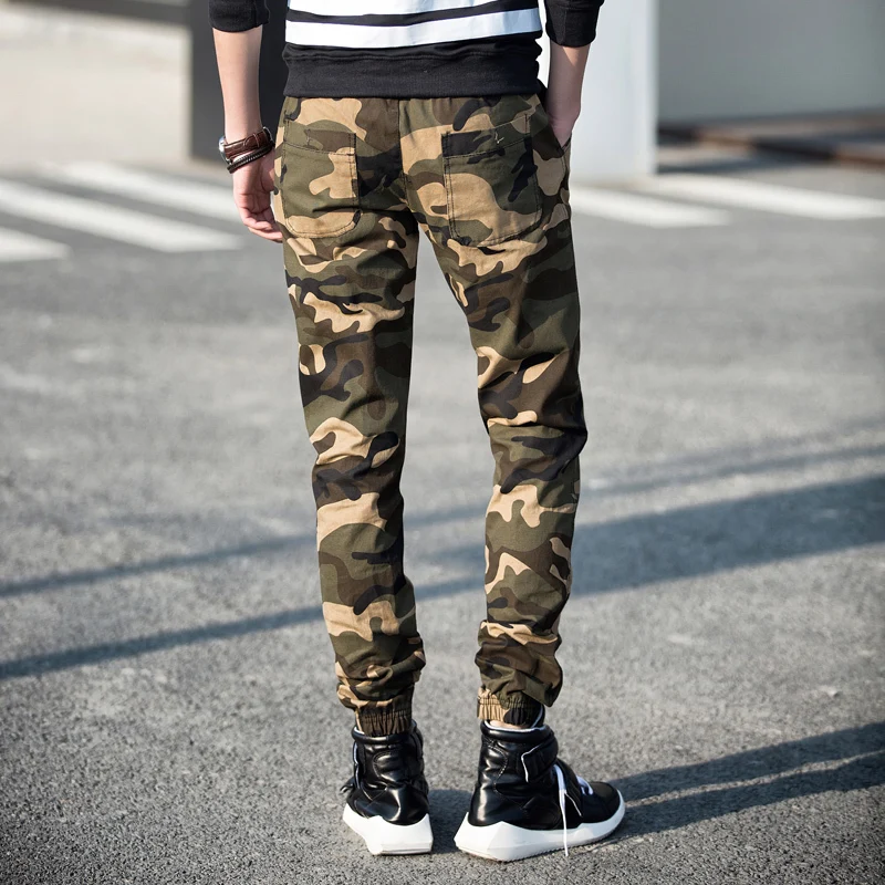 Jogger pants Chinos Skinny joggers Camouflage men military Casual Sweat Camo Gymshark Men trousers | Мужская одежда