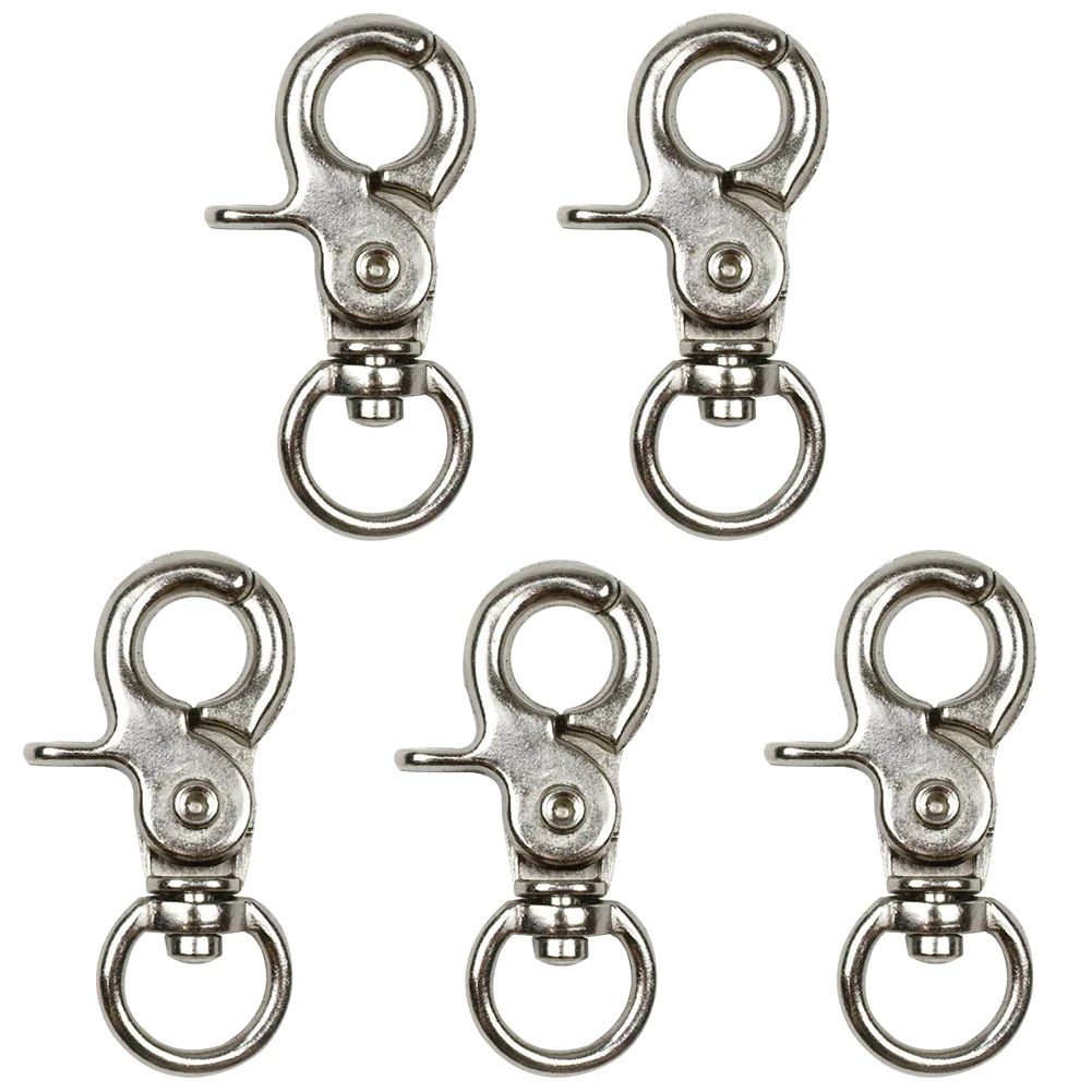 5 шт зажимной ремень крючок ручной работы кнопку сплава Вешалка карабин триггер