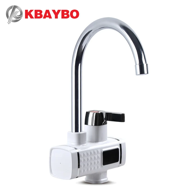 Кухня водонагреватель цифровой Дисплей горячей воды нагреватель 220V ЕС плюс