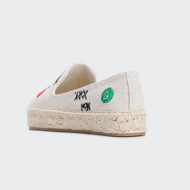 DZYM/сезон весна-лето; Новинка; Canavs espadrilles; женские туфли на плоской подошве в рыбацком стиле; обувь для вождения в этническом стиле; кроссовки; женские лоферы