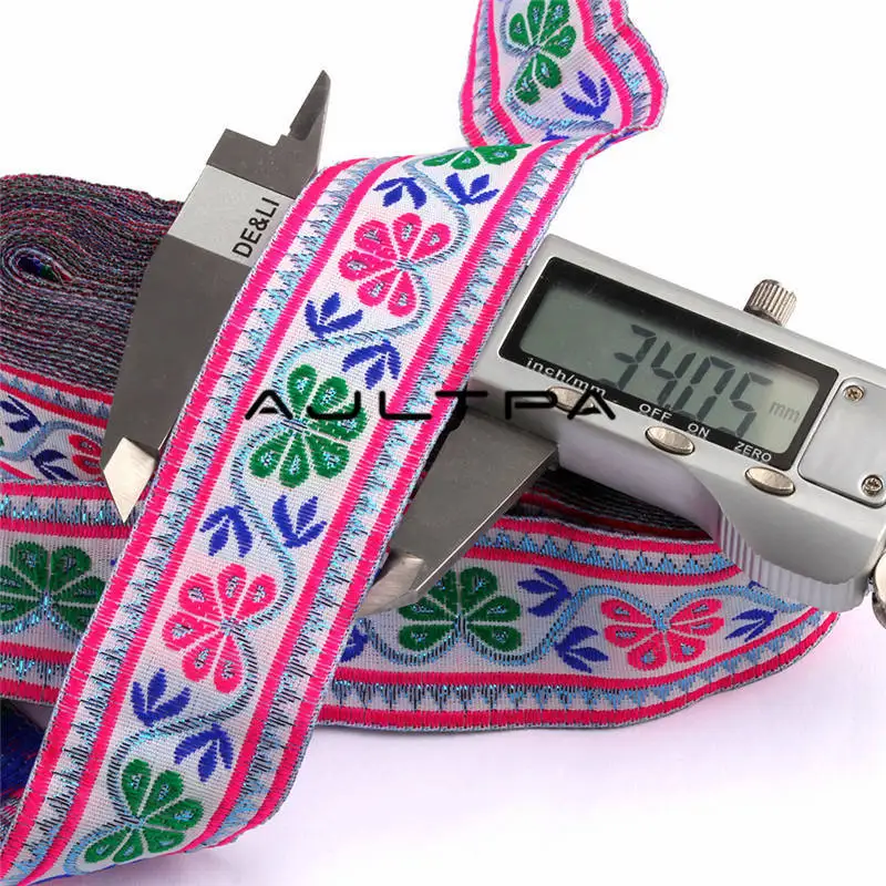 Плетеная филигранная лента шириной 35 мм 700 метров этническая отделка костюма