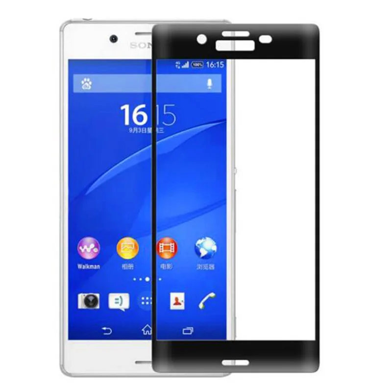 Полное покрытие закаленное стекло для Sony XA1 Ultra G3112 G3116 Двойная сим карта Защитная