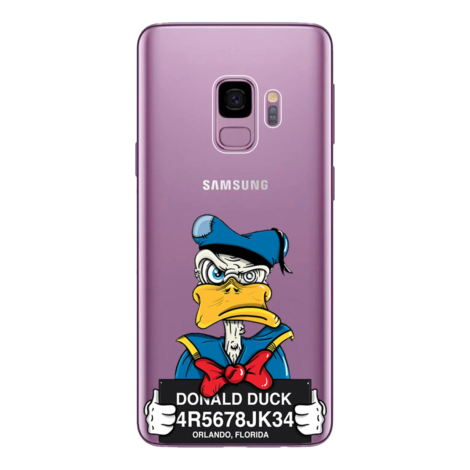 Чехол для samsung Galaxy S7 Edge S8 S9 Plus, мягкий силиконовый чехол из ТПУ с милым Минни Микки, защитный чехол для телефона