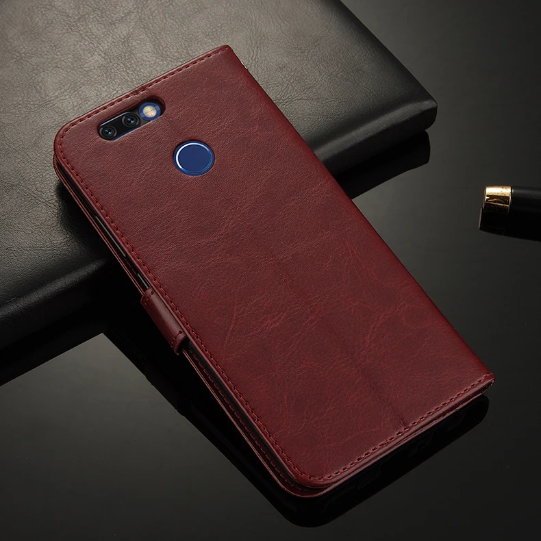 Для Huawei Honor V9 чехол 8 pro Премиум PU кожаный для Pro/Honor DUK-L09 DUK-AL20 | Мобильные телефоны и