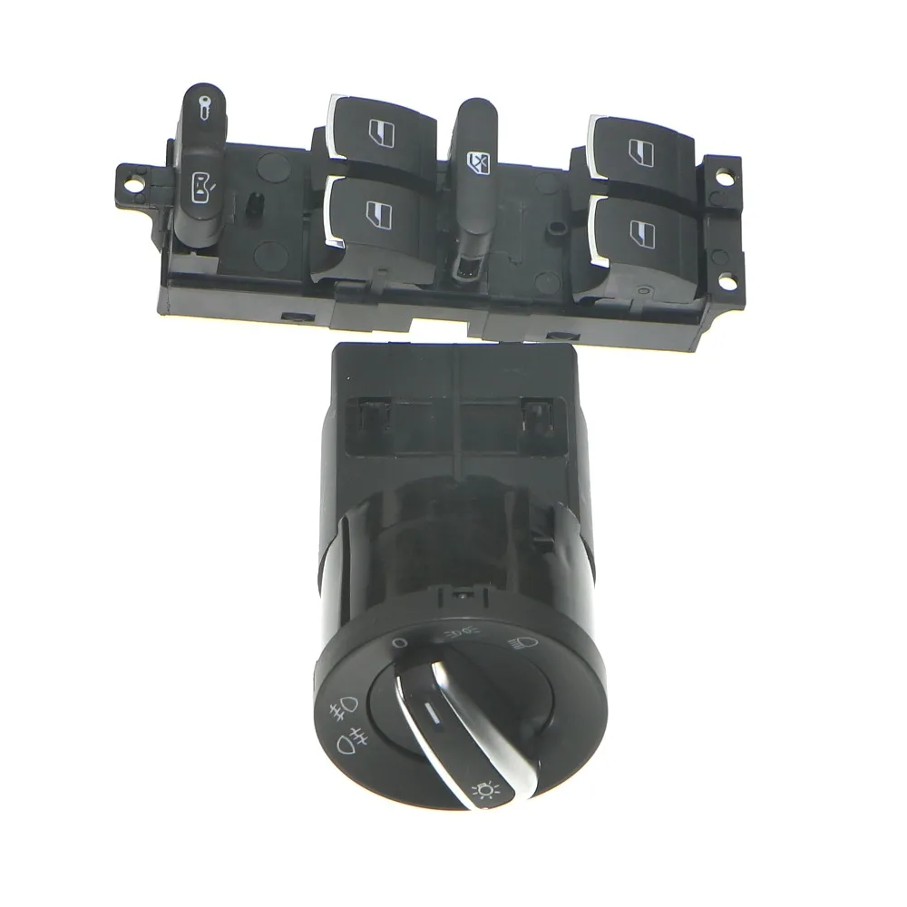 Хромированный автомобильный переключатель налобного фонаря от производителя 2