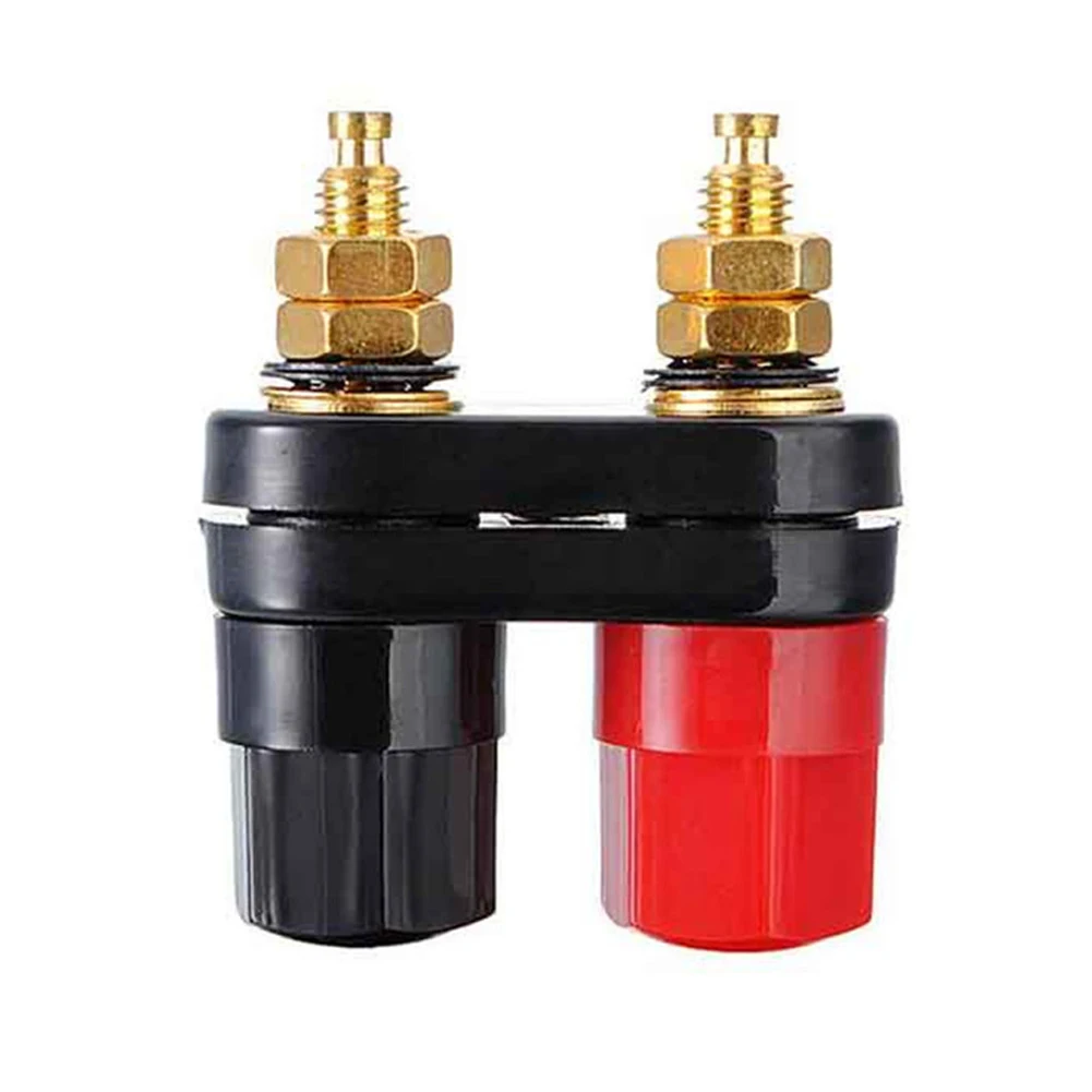 1 шт. двойной винт закрытого типа медный для динамика провода Банан вставные