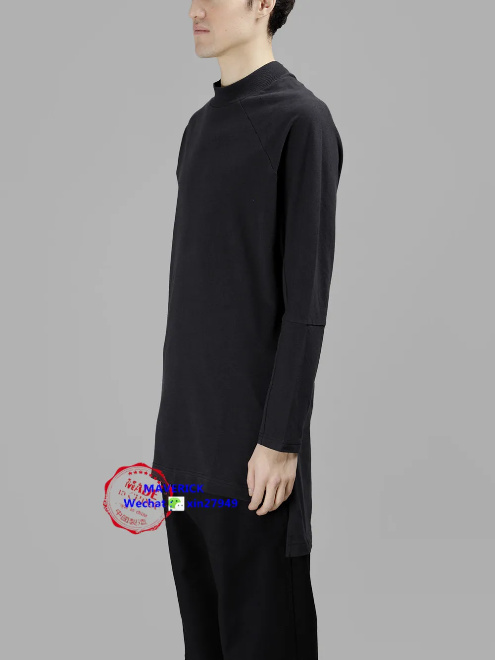 XS-5XL! 2017 новая мужская одежда GD стилист волос модные уличные короткое спереди и