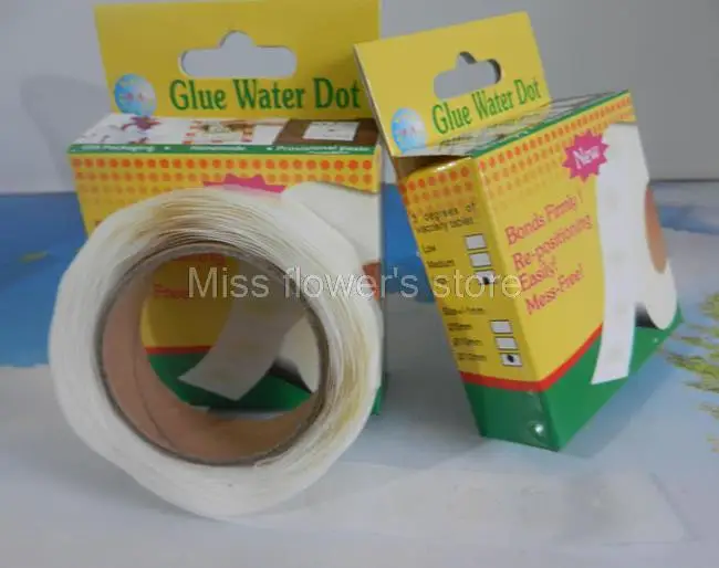 250 шт./рулон клейкая поверхность с двух сторон клея для фото одежда свадьбы дня