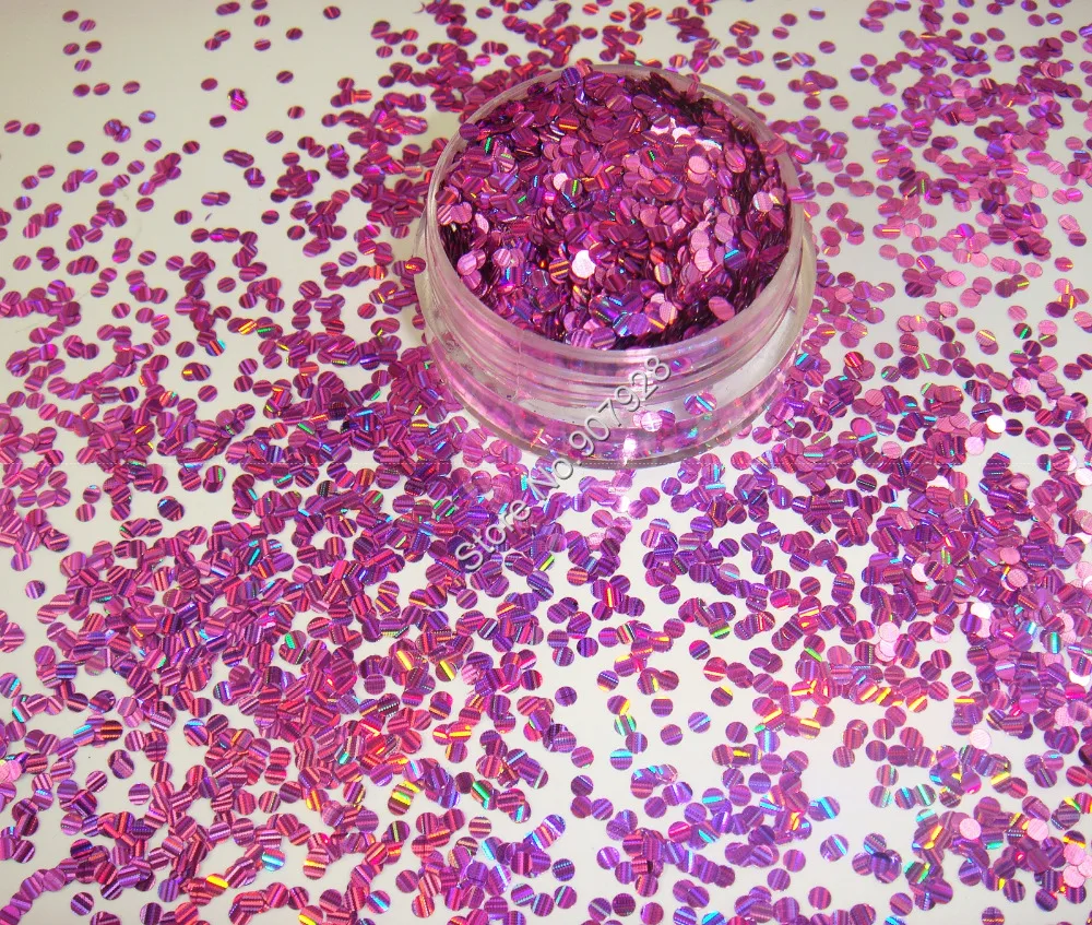 2 мм Лазерная Лента эффект круглой формы для дизайна ногтей блестящий светильник