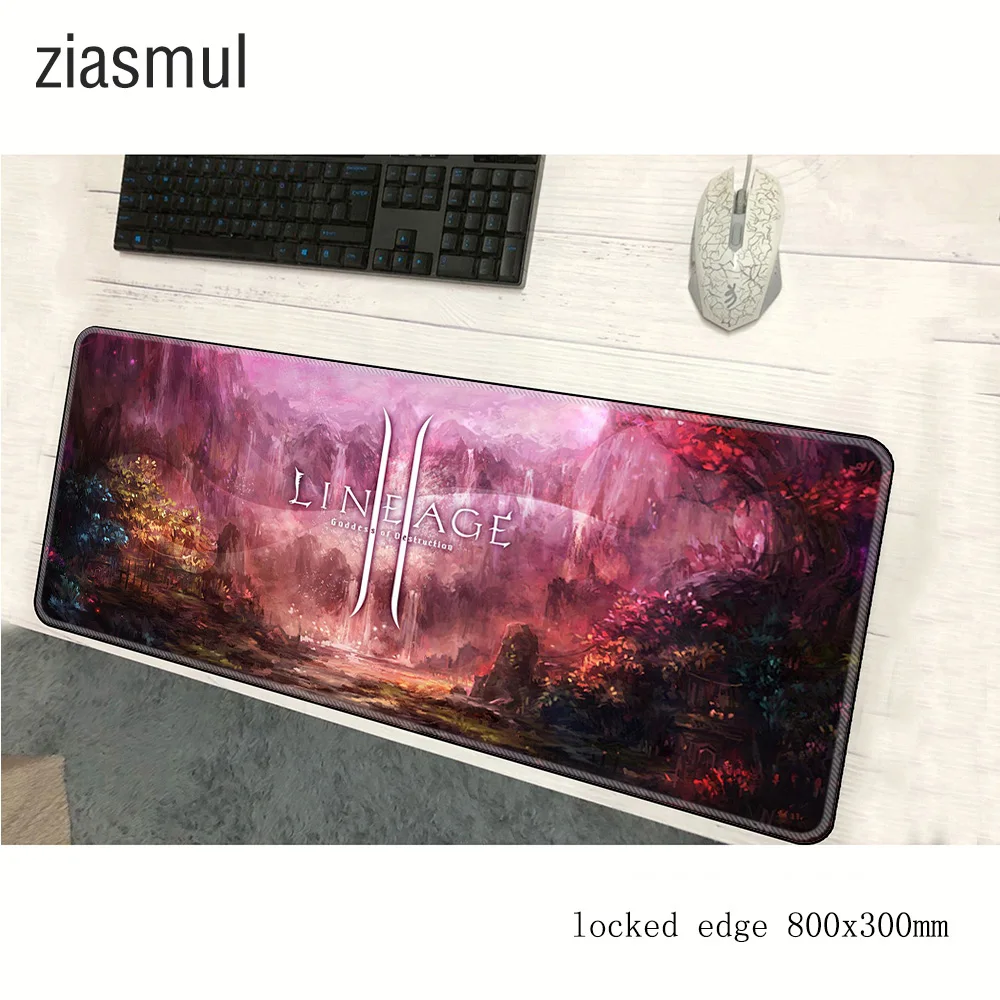 Игровой коврик для мыши lineage 2 800x300x3 мм|Коврики мышей| |