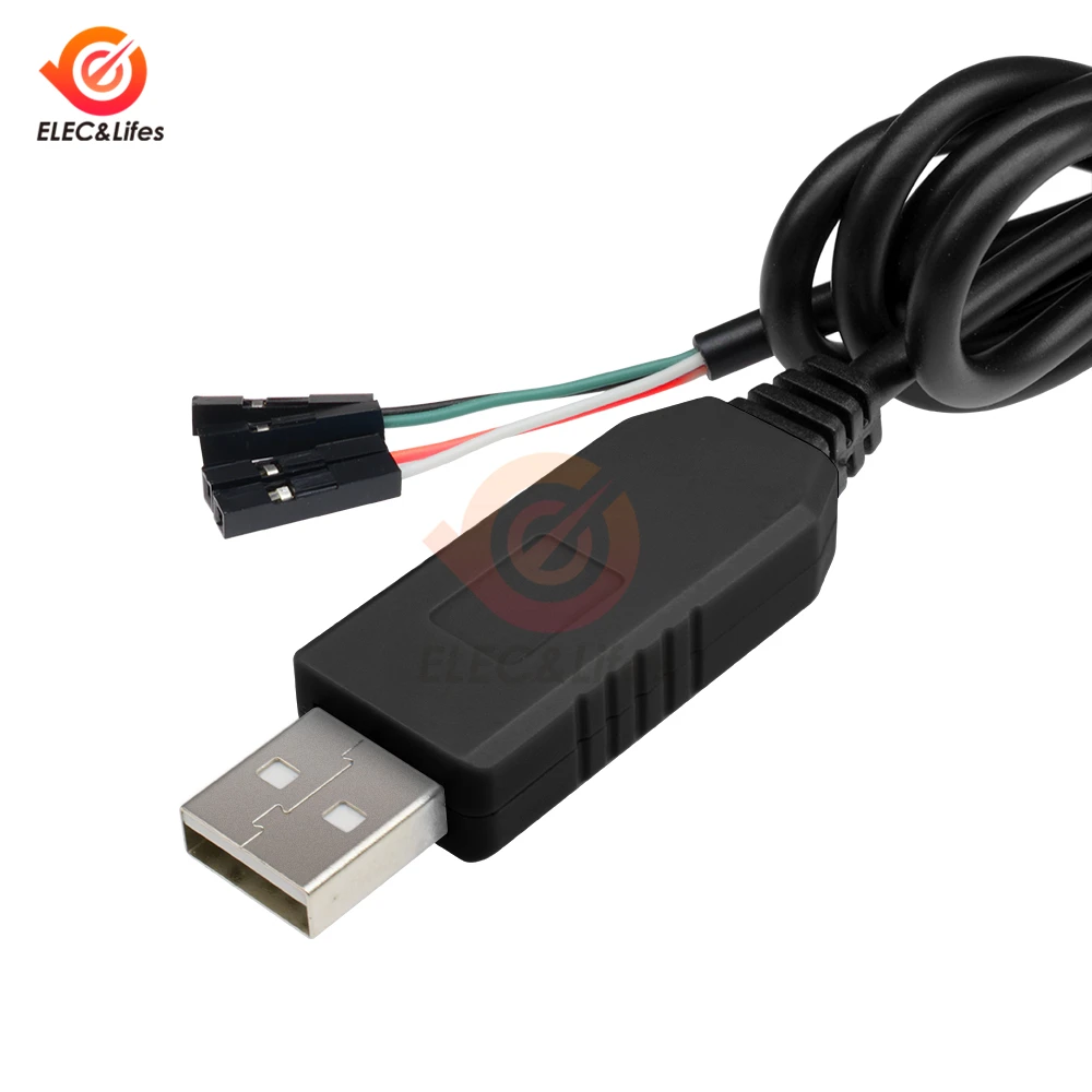 Кабель для загрузки PL2303HX USB-кабель передачи данных в TTL RS232 4-контактный