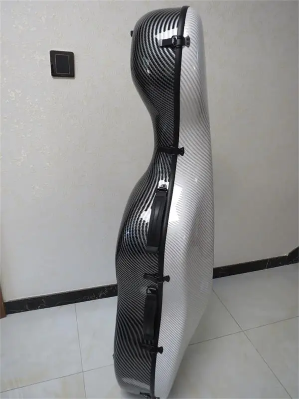 

Mix-and-match carbon fiber composite cello case 4/4,FREE postage