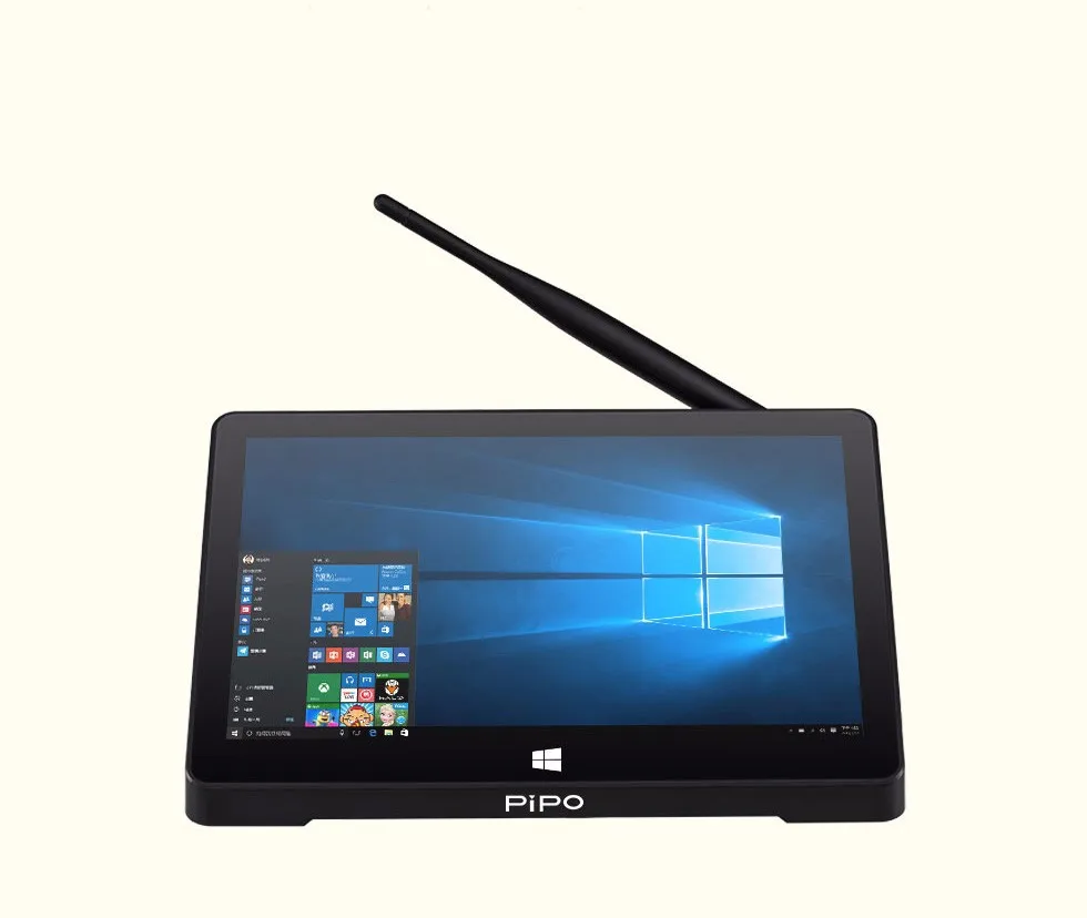Pipo X9S Win 10 Мини ПК Intel Cherry trail Z8300 Четырехъядерный 4G/64G 2G/32G Smart tv Box 8,9 1920*1080P сенсорный экран планшет