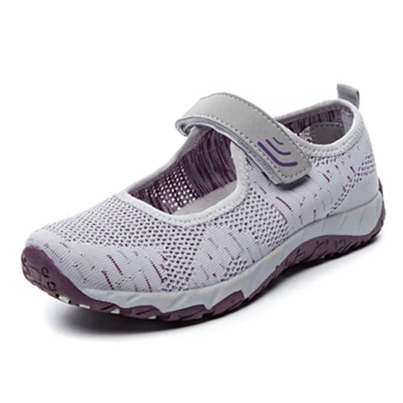 Новинка летняя повседневная обувь женские кроссовки из сетчатого материала