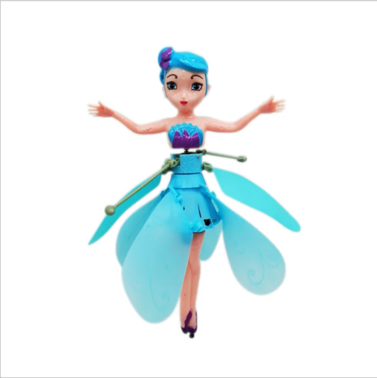 Летающая Фея индукционный автомобиль НЛО кольцо волшебный цветок анти-падение