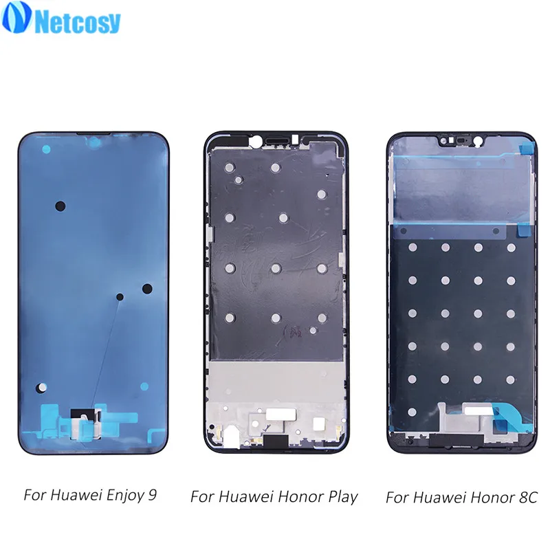 Netcosy ЖК-экран рамка Корпус крышка для huawei Enjoy 9 Honor 8C Honor Play передняя рамка плата запасные части