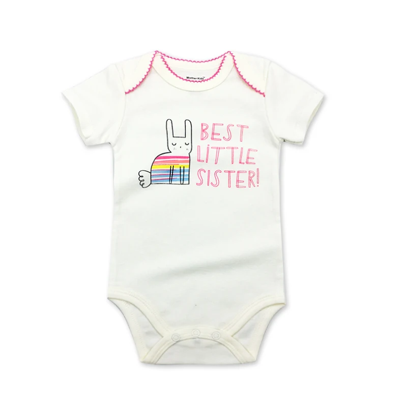 Боди для новорожденных Одежда маленьких девочек Летняя одежда с короткими