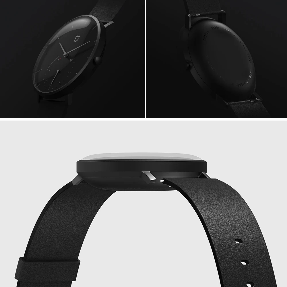 Original Xiaomi Mijia Quartz Smart Watch Bluetooth 4.0 Intelligent Reminder Pedometer Mechanical IP67 Waterproof Smartwatch | Электроника