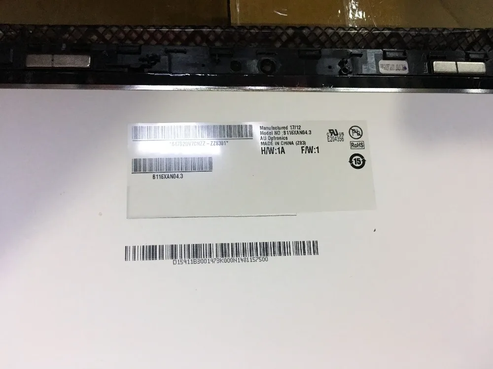 Сенсорный ЖК экран 11 6 дюйма в сборе с рамкой для ASUS TP203N TP203 B116XAN04.3|ЖК-экран