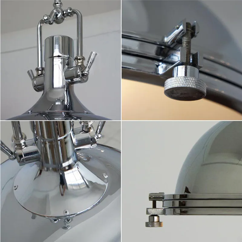 Винтажные промышленные подвесные светильники из кованого железа освещение для