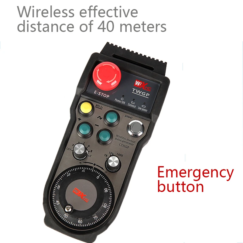 6 осевой маховик с дистанционным управлением 100PPR MPG E stop аварийным переключателем