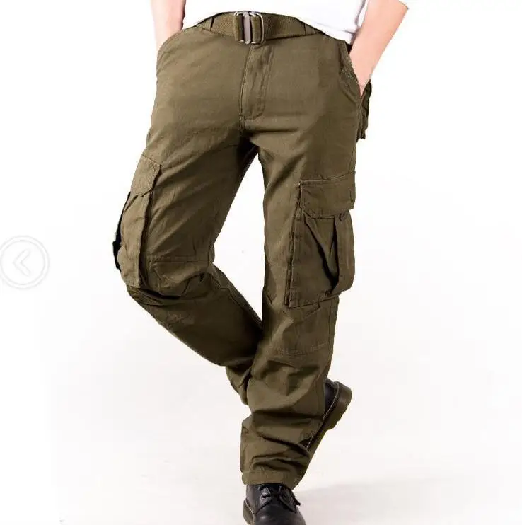 Брюки-карго мужские тактические хлопок рабочие штаны комбинезон спортивные |