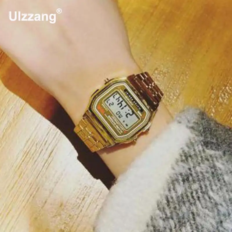 Горячая продажа Золотые Серебряные Водонепроницаемые полностью из нержавеющей