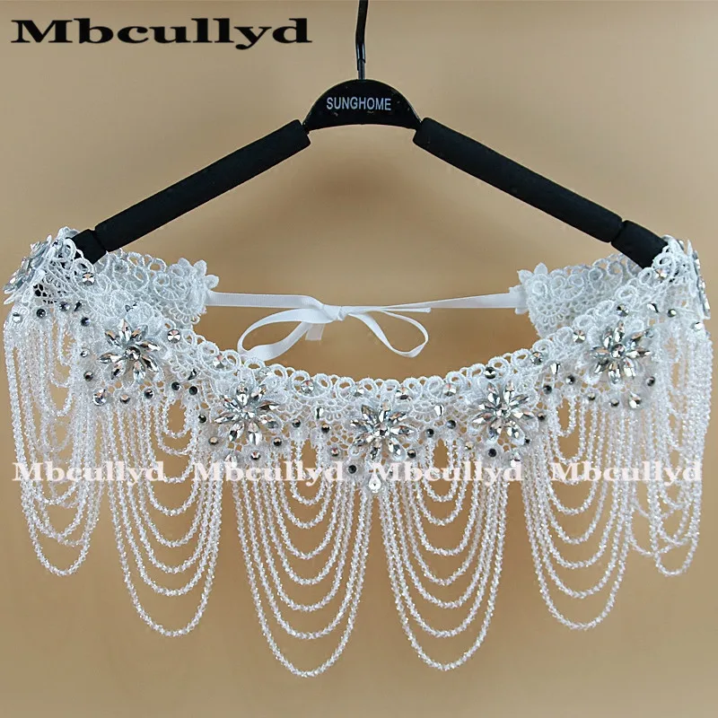 Роскошный свадебный болеро Mbcully 2020 короткая женская куртка с бусинами и