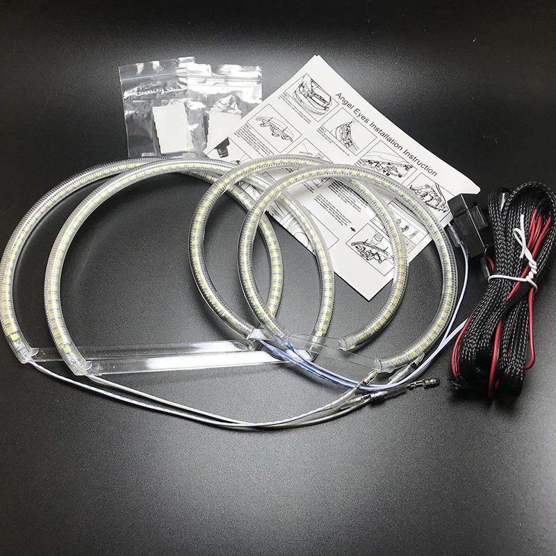 HochiTech супер яркий белый цвет света SMD LED ангельские глазки для Bmw E53 X5 1999 2004