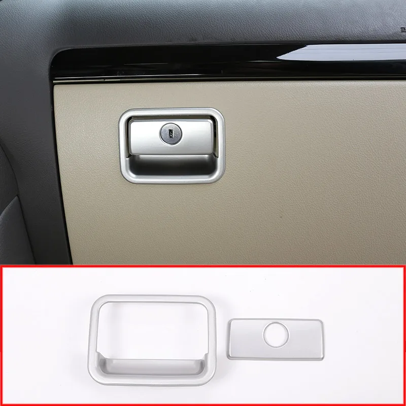 

ABS Matte Car Interior Storage Glove Box Switch Cover Trim For Toyota Land Cruiser 150 Prado LC150 FJ150 10-18 Car Accessories