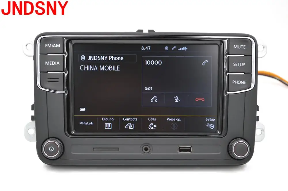 JNDSNY RCD330 Plus автомобиль 6," автомобиль MIB радио RCD330G RCD330 RCD510 RCN210 для golf5 6 Jetta 6 Passat CC Tiguan polo