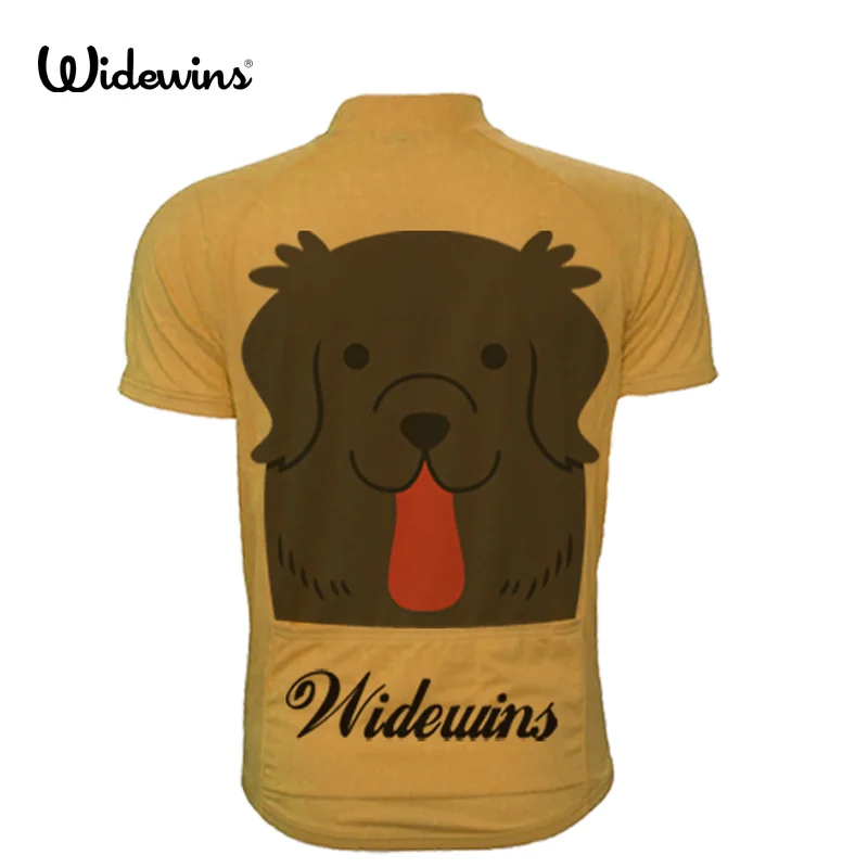 Джерси widewins унисекс с коротким рукавом для мопса велосипедная рубашка собак