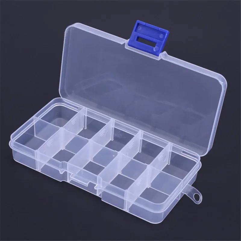 Новые отделения для хранения коробка прозрачная рыболовная приманка квадратный