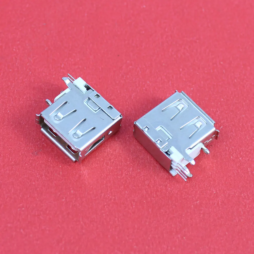 ChengHaoRan 1 шт. USB тип A короткий гнездовой разъем для сварки 90 градусов правый угол